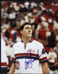1970s NBA Stars Signed 8 x 10 Photo - Lot of 4 With Earl Monroe Dave Cowens Dennis Johnson & Bill Laimbeer - JSA 