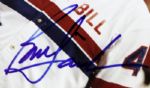 1970s NBA Stars Signed 8 x 10 Photo - Lot of 4 With Earl Monroe Dave Cowens Dennis Johnson & Bill Laimbeer - JSA 