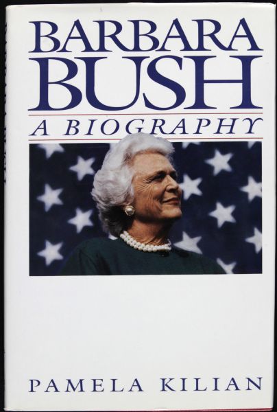 1996 Barbara Bush Signed A Biography Book - JSA 