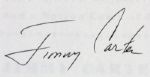 1992 Jimmy Carter Signed Turning Point Book - JSA