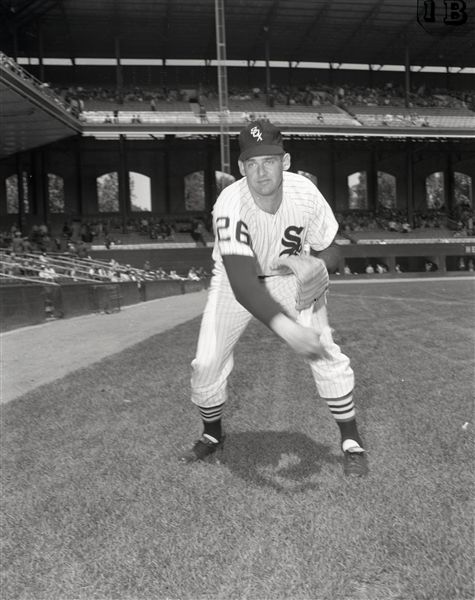 1961 Don Larsen Chicago White Sox "Chicago Sun-Times" Original 4" x 5" B & W Negatives (Chicago Sun-Times Archives/MEARS Photo LOA) - Lot of 2