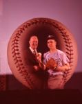 1964 Pete Ward Jack Brickhouse Chicago White Sox "Chicago Sun-Times" Original 4" x 5" Full Color Negative (Chicago Sun-Times Archives/MEARS Photo LOA)