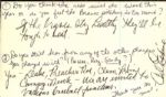 Baseball Greats Questionaire With Responses From (3) Carl Erskine Stan Musial Harvey Haddix