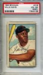 1952 Willie Mays New York Giants Bowman #218 Card - VG-EX 4 (MC)