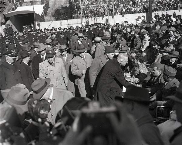 1946 President Harry S. Truman Army Day "The Chicago Sun-Times" Original 4" x 5" B & W Negatives (Chicago Sun-Times Hologram/MEARS Photo LOA) - Lot of 21