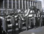 1946 President Harry S. Truman Army Day The Chicago Sun-Times Original 4 x 5 B & W Negatives (Chicago Sun-Times Hologram/MEARS Photo LOA) - Lot of 21