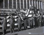 1946 President Harry S. Truman Army Day The Chicago Sun-Times Original 4 x 5 B & W Negatives (Chicago Sun-Times Hologram/MEARS Photo LOA) - Lot of 21
