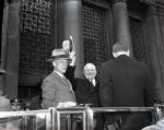 1946 President Harry S. Truman Army Day The Chicago Sun-Times Original 4 x 5 B & W Negatives (Chicago Sun-Times Hologram/MEARS Photo LOA) - Lot of 21