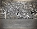 1947 College Football Notre Dame vs. Nebraska Chicago Sun-Times Original 4 x 5 B & W Negatives (Chicago Sun-Times Archives/MEARS Photo LOA) - Lot of 10