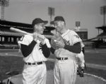 1959 Sherm Lollar Harry Chiti "Chicago Sun-Times" Original 4" x 5" B & W Negative (Chicago Sun-Times Archives/MEARS Photo LOA)