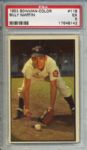 1953 Bowman Color #118 Billy Martin New York Yankees - PSA EX 5