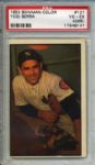 1953 Bowman Color #121 Yogi Berra New York Yankees - PSA VG-EX 4 (MK)