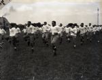 1946 Notre Dame Football Practice Chicago Sun-Times Original 4 x 5 B & W Negatives (Chicago Sun-Times Archives/MEARS Photo LOA) - Lot of 12