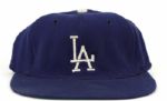 1968-69 Los Angeles Dodgers Professional Model Game Worn Cap (MEARS LOA)
