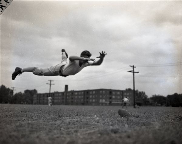 1946-64 Northwestern Practices "Chicago Sun-Times" Original 4" x 5" B & W Negatives (Chicago Sun-Times Archives/MEARS Photo LOA) - Lot of 30