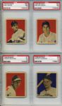 1949 Bowman Card - Lot of 29 All PSA Graded w/Lou Boudreau Bobby Doerr Eddie Yost Robin Roberts 