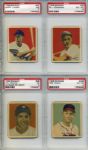 1949 Bowman Card - Lot of 29 All PSA Graded w/Lou Boudreau Bobby Doerr Eddie Yost Robin Roberts 