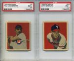 1949 Bowman Card - Lot of 29 All PSA Graded w/Lou Boudreau Bobby Doerr Eddie Yost Robin Roberts 