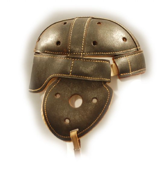 1920s S.R. and Company Leather Football Helmet