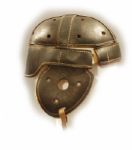 1920s S.R. and Company Leather Football Helmet