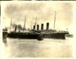 1912 RMS Titanic Leaving Southampton (1934 Print)