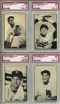 1953 Bowman Black & White Card - Lot of 15 With Casey Stengel Johnny Mize 
