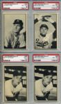 1953 Bowman Black & White Card - Lot of 15 With Casey Stengel Johnny Mize 