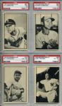 1953 Bowman Black & White Card - Lot of 15 With Casey Stengel Johnny Mize 