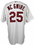 2000 Mark McGwire Cardinals Home Jersey (Autographed)