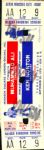 1976 Muhammad Ali vs. Ken Norton Heavyweight Title Fight Ticket