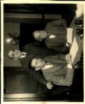 1929 Ed Barrow and Bob Shawky New York Yankees Original 8" x 10" Photo