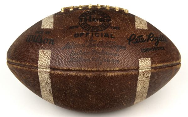 1969 Green Bay Packers Thorp Sporting Goods The Duke  Official NFL Rozelle Football 
