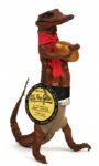 1940-50s Real Life Aly The Florida Gator Crocodile With Football in Arm 