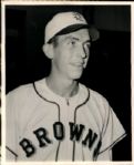 1948 Blackie Schwamb St. Louis Browns The Sporting News Collection Archives Original 8 x 10 Photos (Sporting News Collection Hologram/MEARS Photo LOA) - Lot of 2