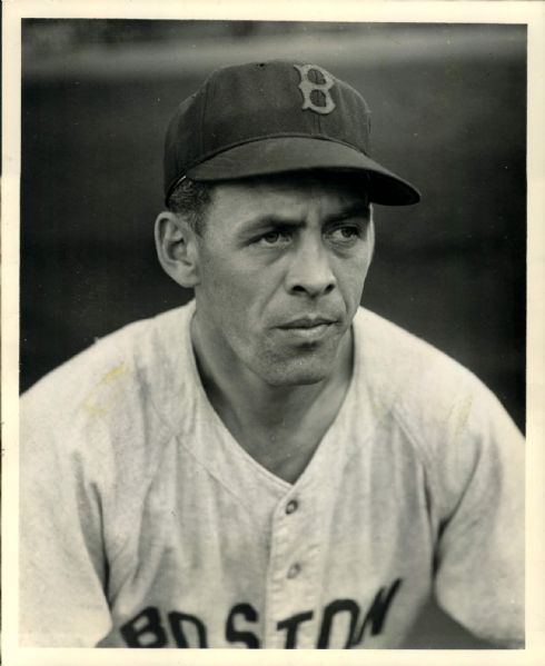 1945 Ty LaForest Boston Red Sox "The Sporting News Collection Archives" Original 8" x 10" Photos (Sporting News Collection Hologram/MEARS Photo LOA) - Lot of 2
