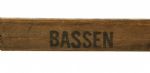 1960-67 Hank Bassen Detroit Red Wings Game Used Northland Goalie Stick (MEARS Auction LOA)