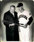 1953-60 Harvey Kuenn Detroit Tigers Cleveland Indians The Sporting News Collection Archives Original Photos (Sporting News Collection Hologram/MEARS Photo LOA) - Lot of 2