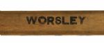 1965-69 Gump Worsley Montreal Canadiens Game Used Victoriaville Goaile Stick (MEARS Auction LOA)