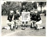 1943-55 Army Football The Sporting News Collection Archives Original Photos (Sporting News Collection Hologram/MEARS Photo LOA) - Lot of 7