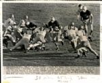 1943-55 Army Football The Sporting News Collection Archives Original Photos (Sporting News Collection Hologram/MEARS Photo LOA) - Lot of 7