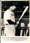 1947 Hank Greenberg Pittsburgh Pirates "The Sporting News Collection Archives" Original Photos (Sporting News Collection Hologram/MEARS Photo LOA) - Lot of 4