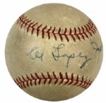 1958 Chicago White Sox Multi-Signed Baseball w/ Al Lopez Bob Shaw Don Mueller John Cooney & Les Moss - JSA 