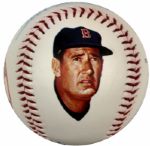 1990 Ted Williams Boston Red Sox Single Signed Fotoball - JSA 