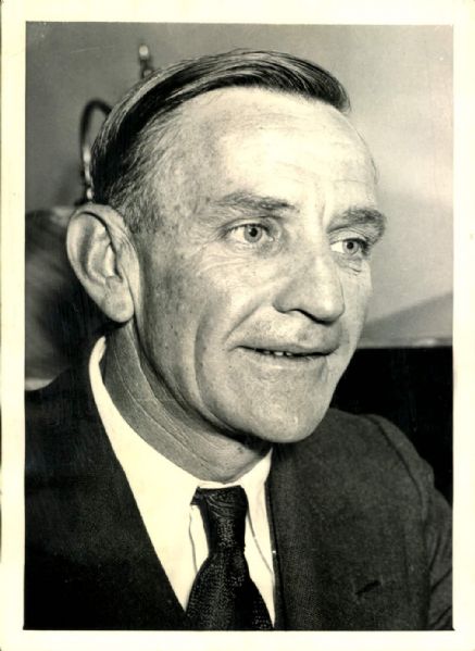 1937 Casey Stengel Boston Bees "The Sporting News Collection Archives" Original Photo (Sporting News Collection Hologram/MEARS Photo LOA)