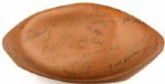 1971 Notre Dame Team Signed Football w/ 50+ Signatures w/ Dave Casper Ara Parseghian - JSA 
