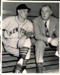 1948 Leo Durocher New York Giants "The Sporting News Collection Archives" Original Photo (Sporting News Collection Hologram/MEARS Photo LOA)
