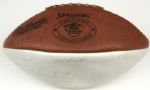 1969 Denver Broncos AFL Rozelle Team Signed Football w/ Floyd Little - JSA 