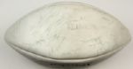 1969 Denver Broncos AFL Rozelle Team Signed Football w/ Floyd Little - JSA 