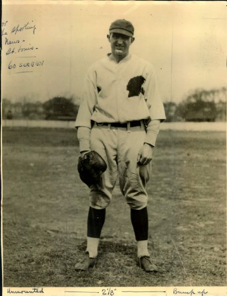 1929 Bud Stapleton Wichita Falls Spudders "The Sporting News Collection Archives" Original 7.5" x 9.5" Photo (Sporting News Collection Hologram/MEARS Photo LOA)