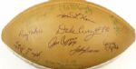 1975 UCLA Bruins Team Signed Football From Rose Bowl Winning Season - JSA 